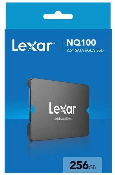Lexar SSD | NQ100 | 256 GB | SSD form factor 2.5" | Solid-state drive sąsaja SATA III | Skaitymo greitis 550 MB/s