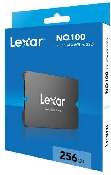 Lexar SSD | NQ100 | 256 GB | SSD form factor 2.5" | Solid-state drive sąsaja SATA III | Skaitymo greitis 550 MB/s