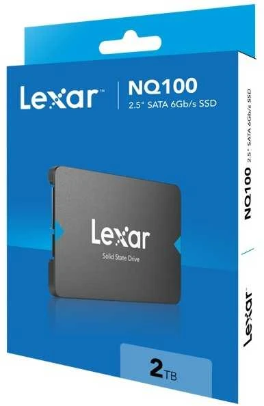 Lexar SSD | NQ100 | 2000 GB | SSD form factor 2.5" | Solid-state drive sąsaja SATA III | Skaitymo greitis 550 MB/s
