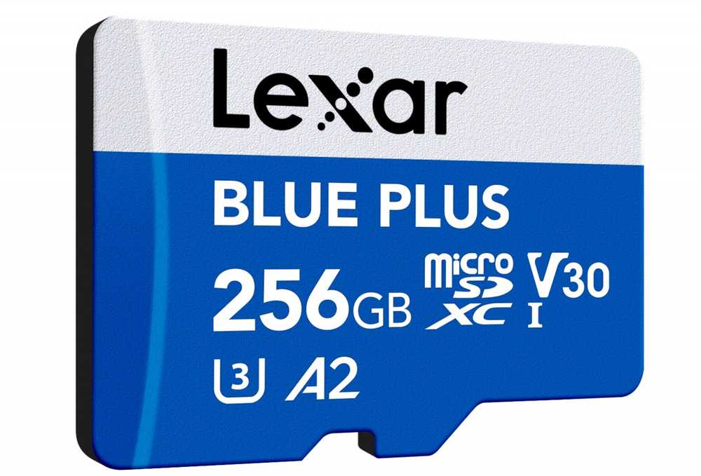 „Lexar Micro SDXC“ atminties kortelė, 256 GB (SD3.0)