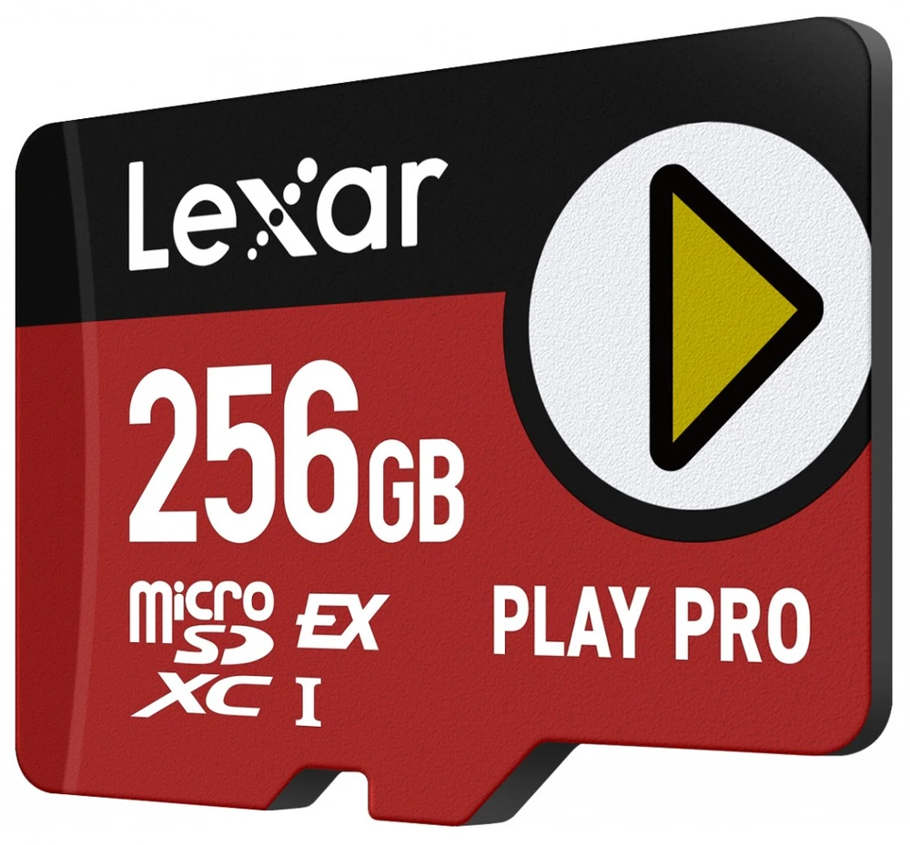 Atminties kortelė Lexar 256GB Micro SDXC Express PLAY Pro Express 7.1 UHS-I C10 U3 V30 kortelė