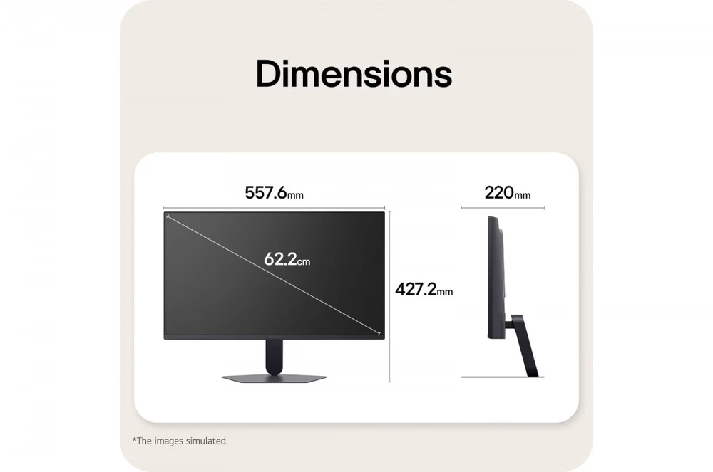 Monitorius LG UltraGear 25G523B-B - 200Hz | Full HD | IPS | 25" | HDR10