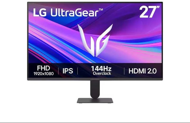 LG 27G411A-B computer monitorius 68.6 cm (27") 1920 x 1080 pikselių Full HD LCD Juodas