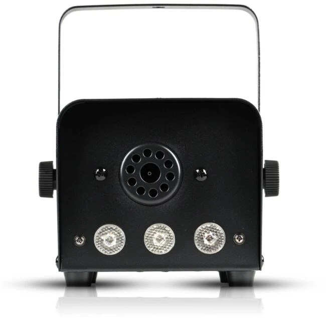 Light4Me FM 500 LED V2 - 500W smoke/fog machine with 3x1W RGB lighting effect