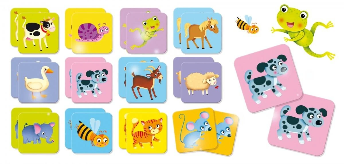 Lisciani Carotina Baby Memo Animals 80045 LISCIANI