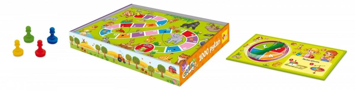Stalo žaidimas 1000 klausimų Lisciani Carotina 49363 01351