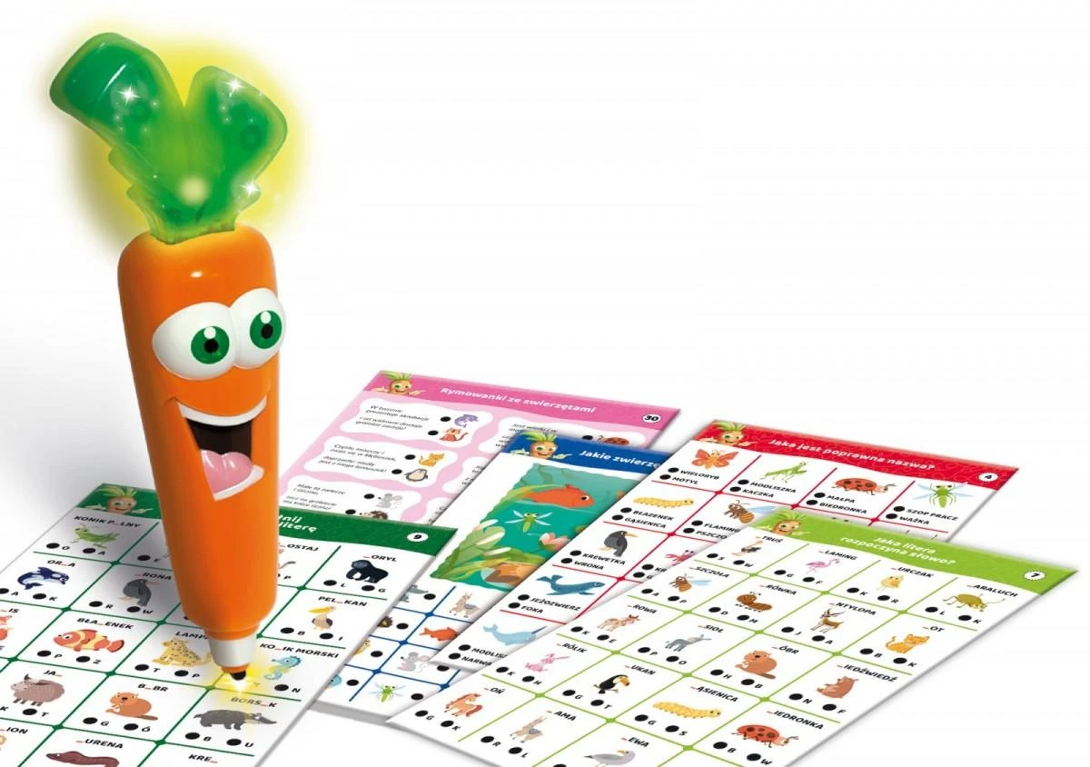 Edukacinis žaidimas Dante Carotina Gyvūnai Lisciani, 01559, 30 d