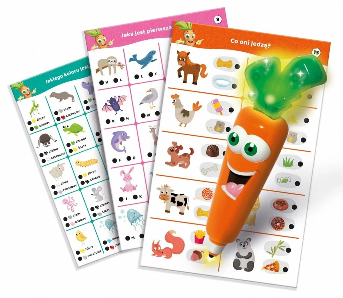 Edukacinis žaidimas Dante Carotina Gyvūnai Lisciani, 01559, 30 d
