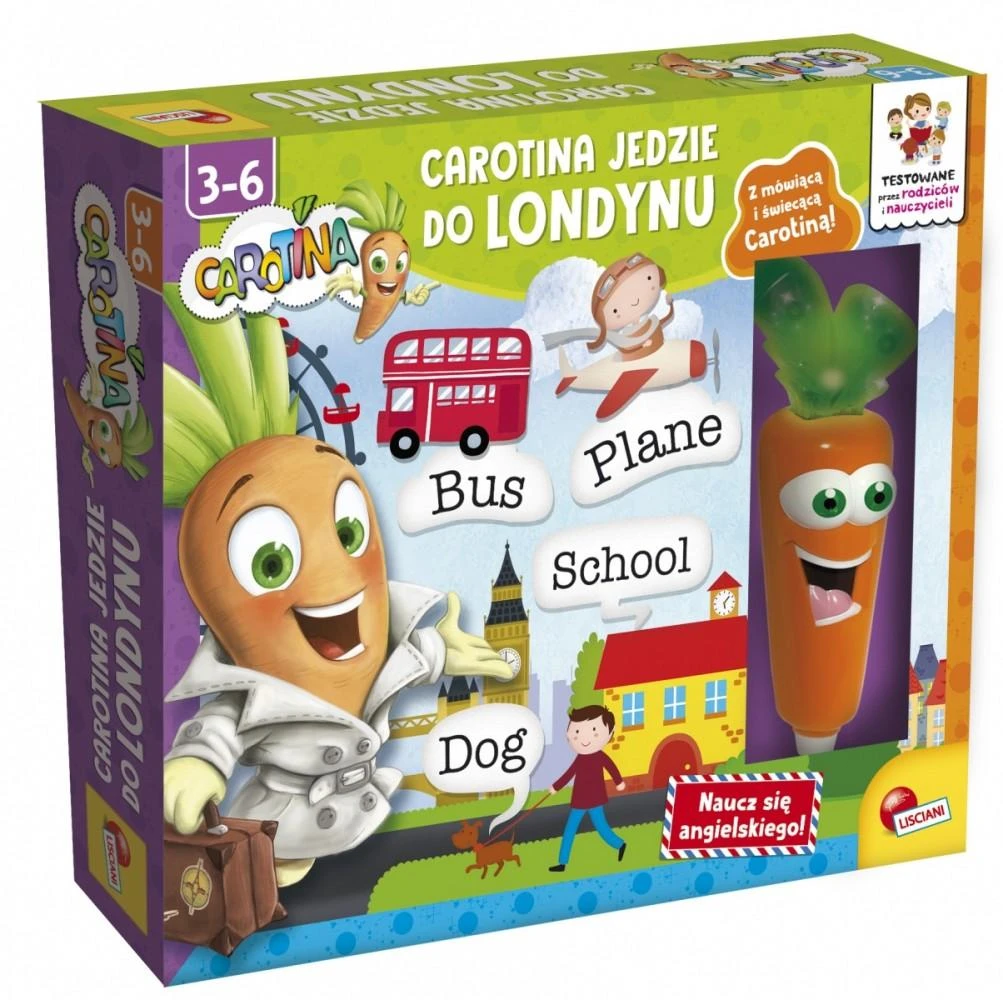 Lisciani LISCIANI CAROTINA VYKSTA Į LONDONĄ
