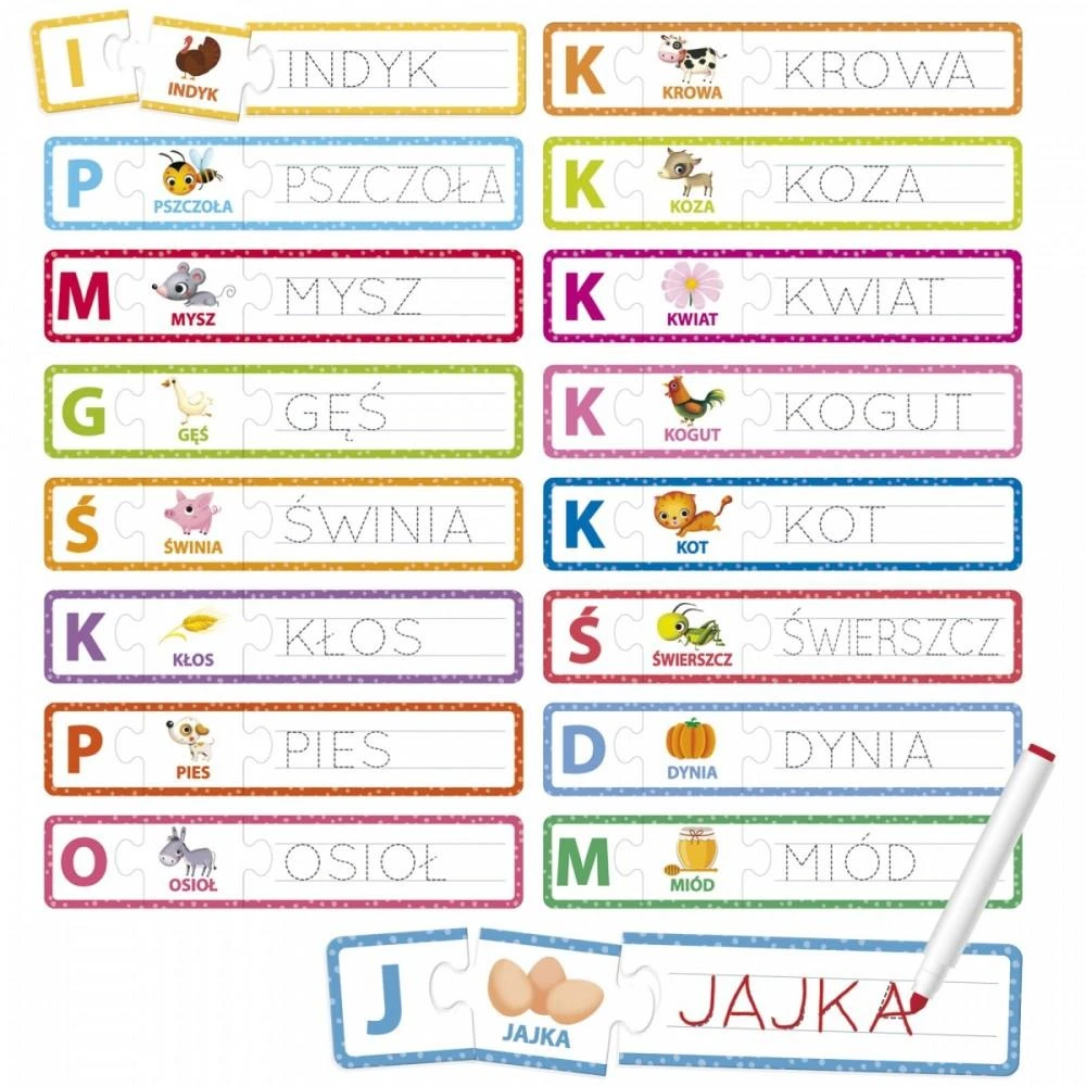 DANTE Lisciani CAROTINA - Žaidžiu, skaitau ir mokausi - Farma 86917