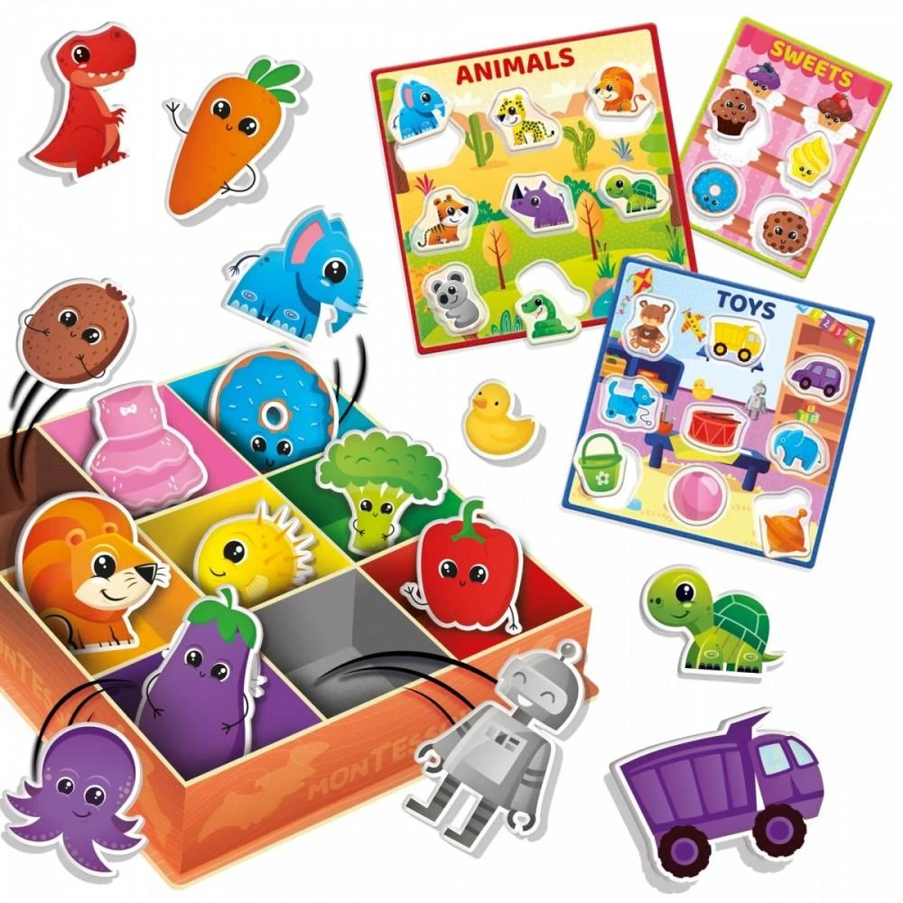 Lisciani Vaikštynė Montessori Baby Kolory spalvų mokymuisi