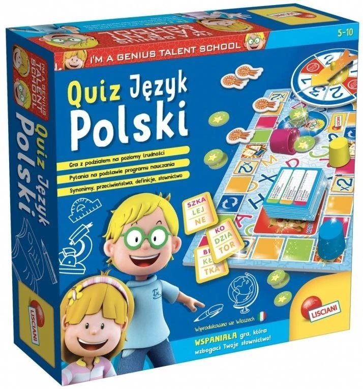 Lisciani mažojo genijaus viktorina lenkų kalba 54350