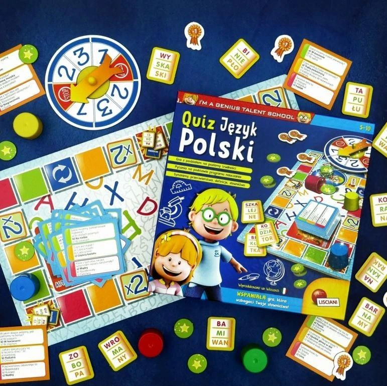 Lisciani mažojo genijaus viktorina lenkų kalba 54350