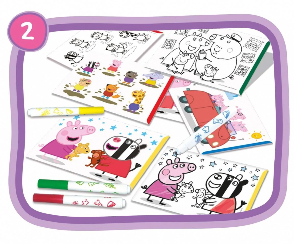 Lisciani Mega edukacinių žaidimų rinkinys Peppa Pig