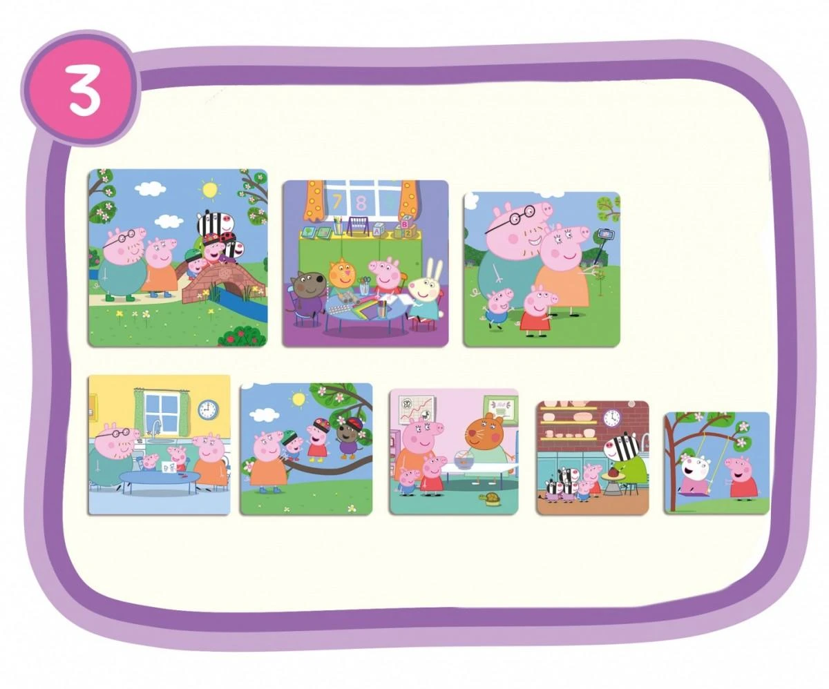 Lisciani Mega edukacinių žaidimų rinkinys Peppa Pig