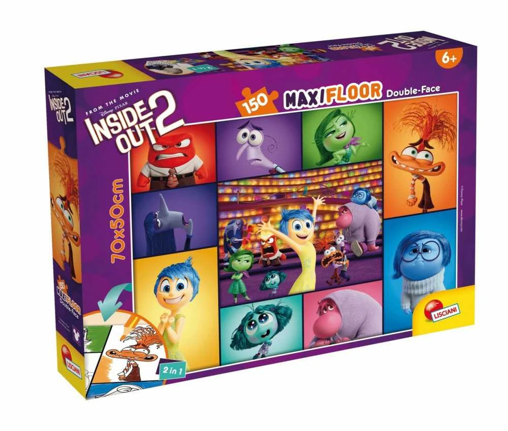 Dėlionė Lisciani Puzzle 150 dalių Inside Out