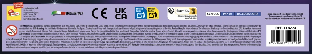 Lisciani LISCIANI MAŽASIS MAGAS DAUGIAU NEI 25 TRIUKAI