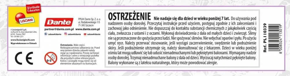 Lisciani Rinkinys „Slumi“ mokslo rinkinys – minkšta laboratorija