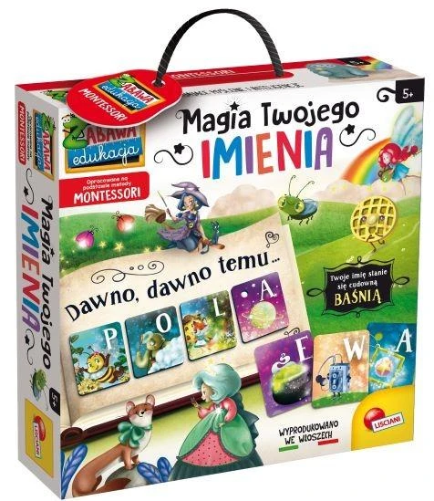 Lisciani Žaidimas Montessori Jūsų vardo magija