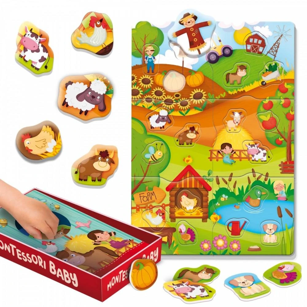 Lisciani Montessori Baby - Farma