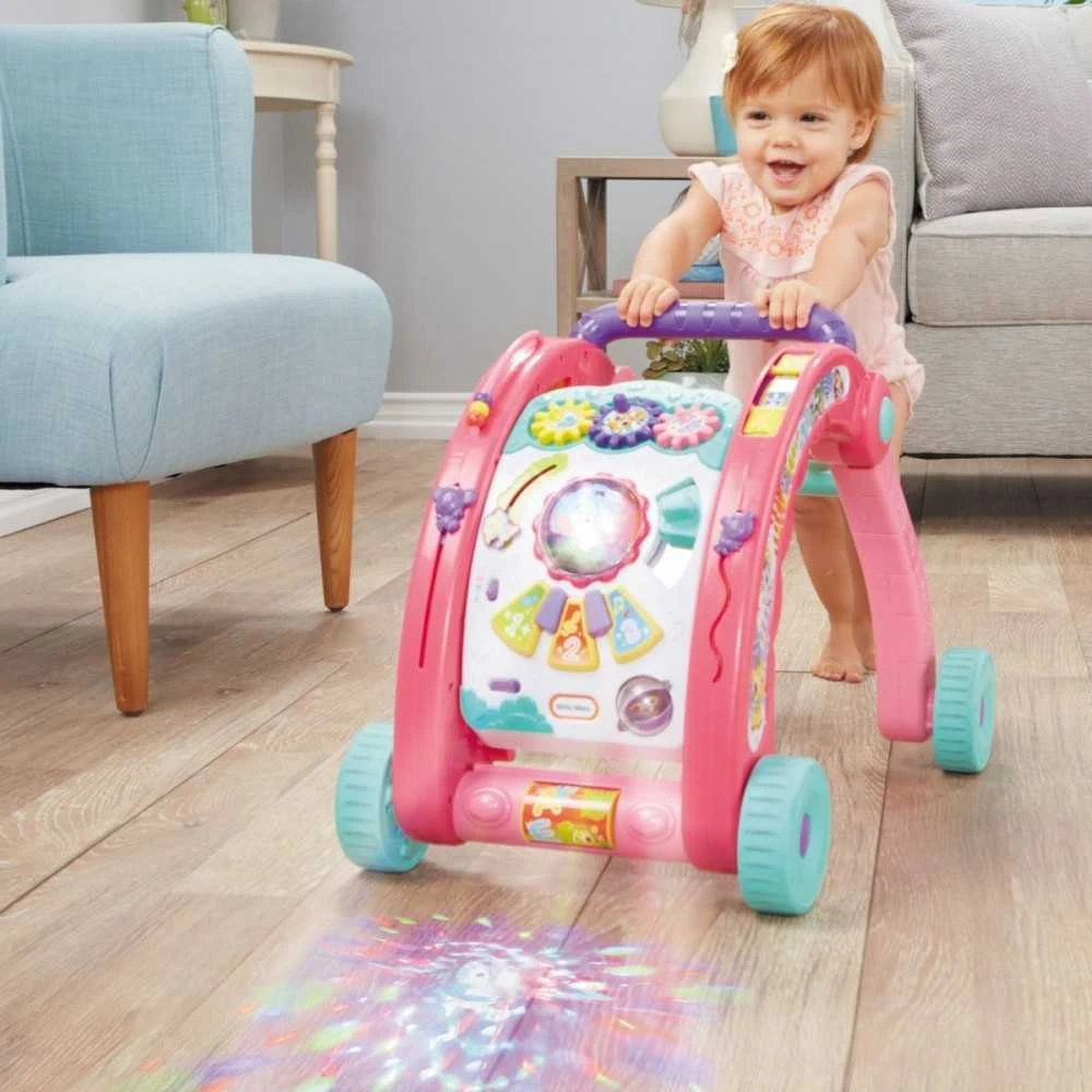 Little Tikes Vaikštynė „Trys viename“, rožinis