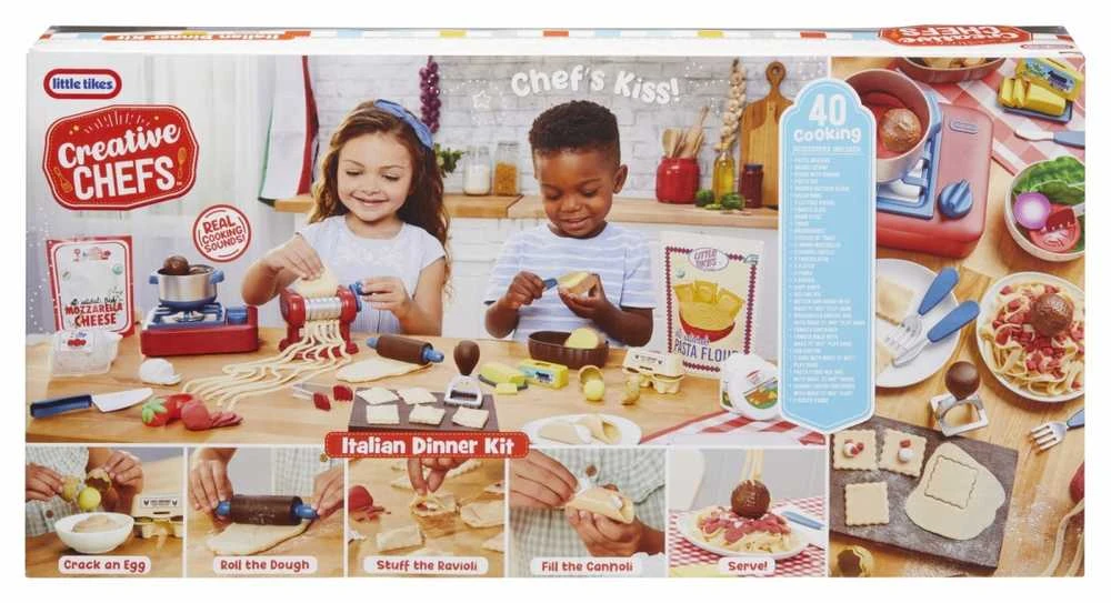 MGA LITTLE TIKES CreativeChefs ItalDinnKit 643316