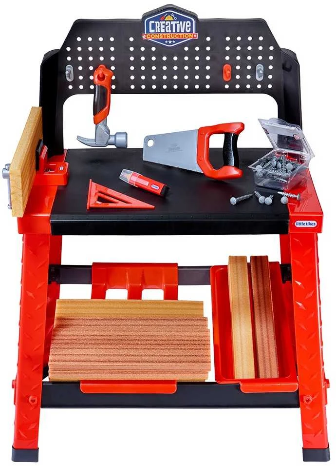 „Little Tikes“ kūrybinis statybinis darbastalis