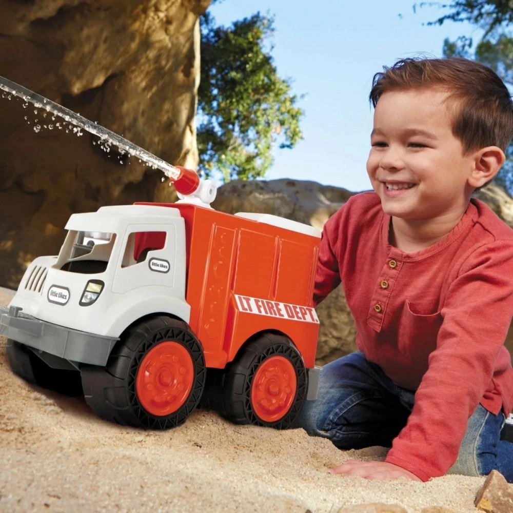 Little Tikes Dirt Doggers tikras gaisrininkų automobilis