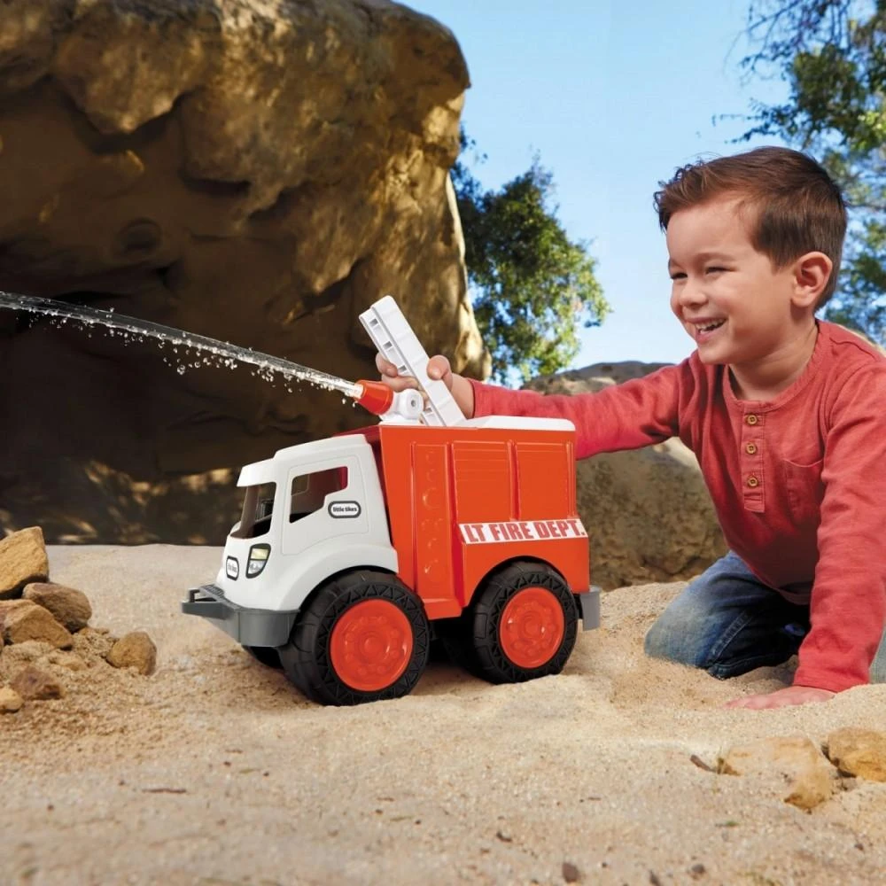 Little Tikes Dirt Doggers tikras gaisrininkų automobilis