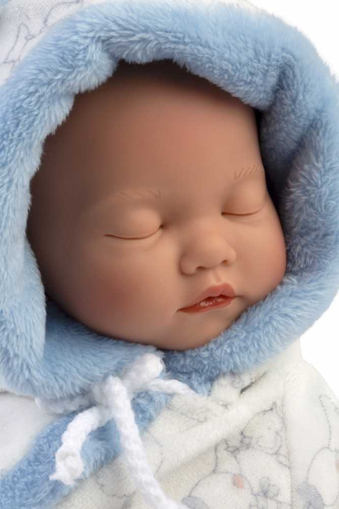Peterkin Llorens 63311 Lėlė kūdikis 32 cm minkštas pilvukas berniukas