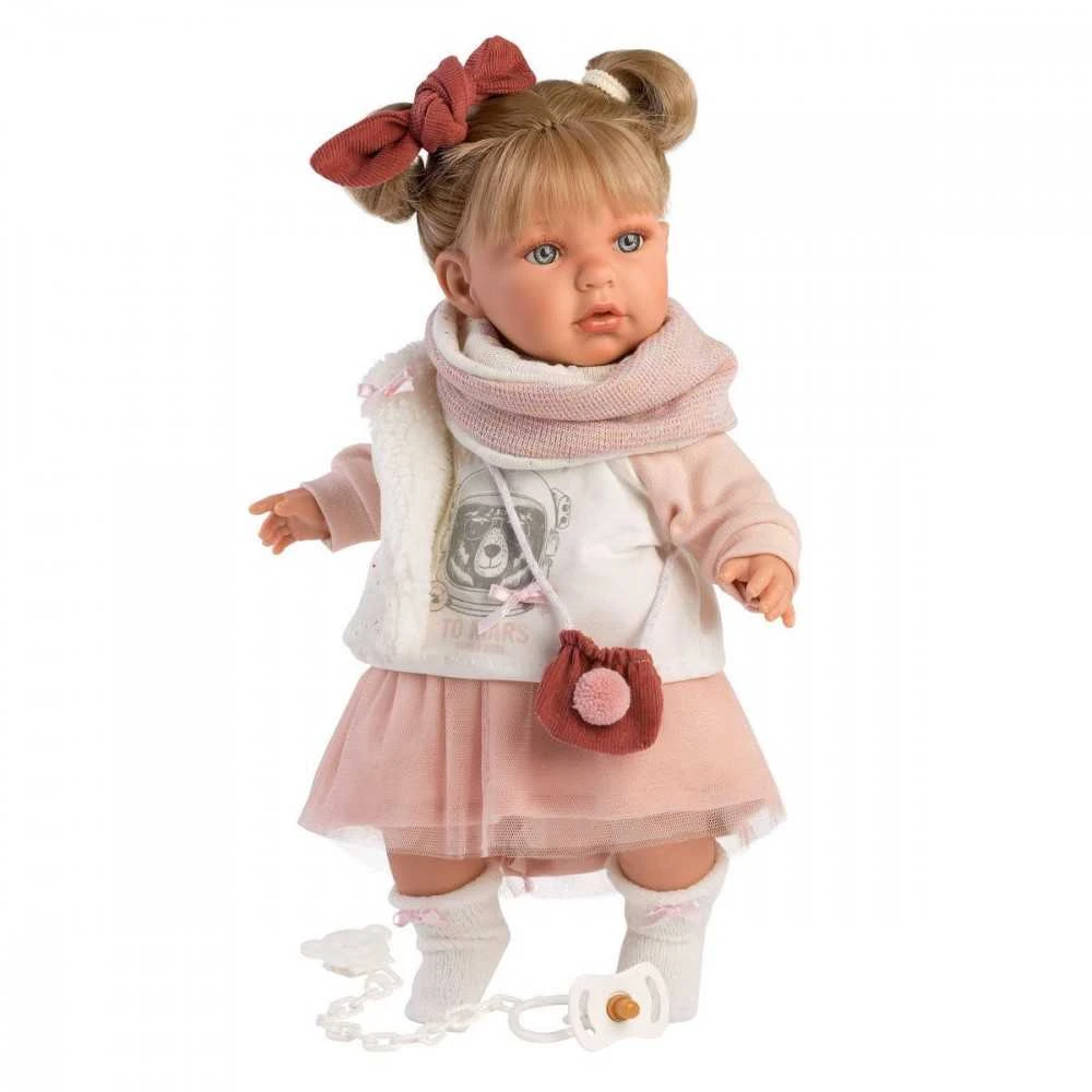 Llorens Llorens 14202 Lėlė 42 cm Julia su minkštu pilvuku