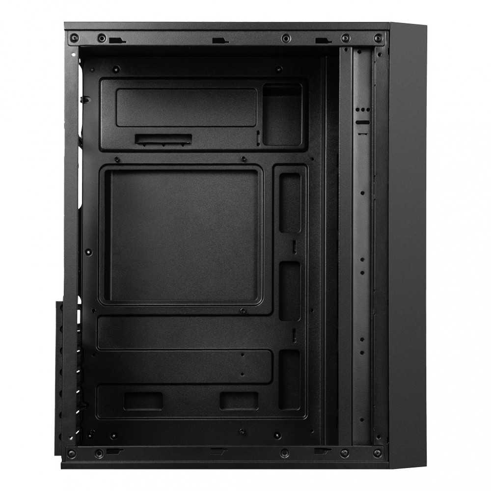 Logic Concept J23 Midi Tower ATX kompiuterio dėklas USB 3.0 x 2 juodas