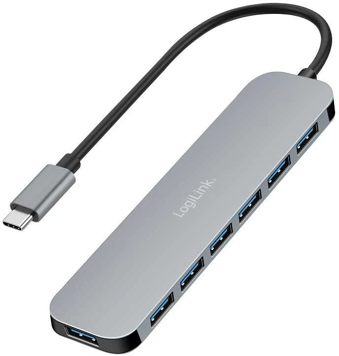 LogiLink USB 3.2 šakotuvas su septyniais prievadais