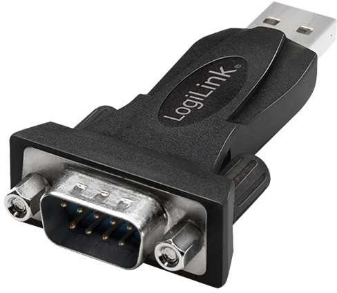 LOGILINK AU0002F USB2.0 adapteris USB-A/M į DB9/M Win11
