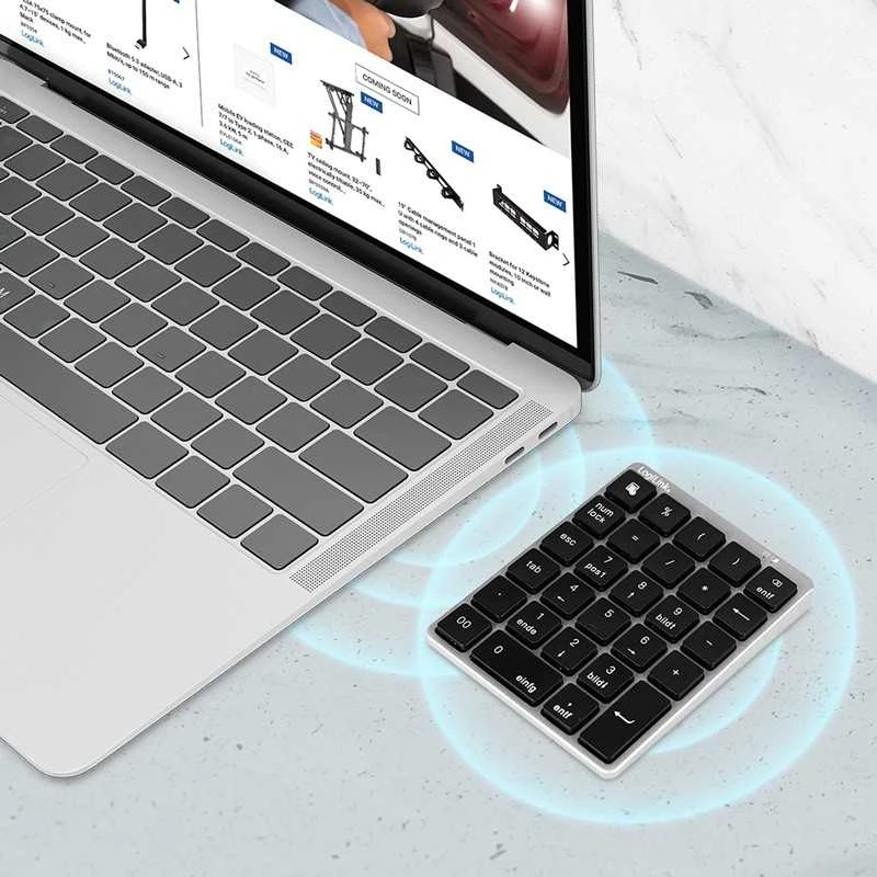 LogiLink Belaidė klaviatūra numeryczna, bt5.0