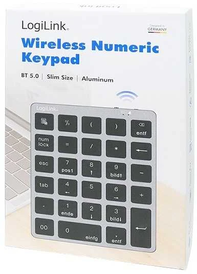 LogiLink Belaidė klaviatūra numeryczna, bt5.0