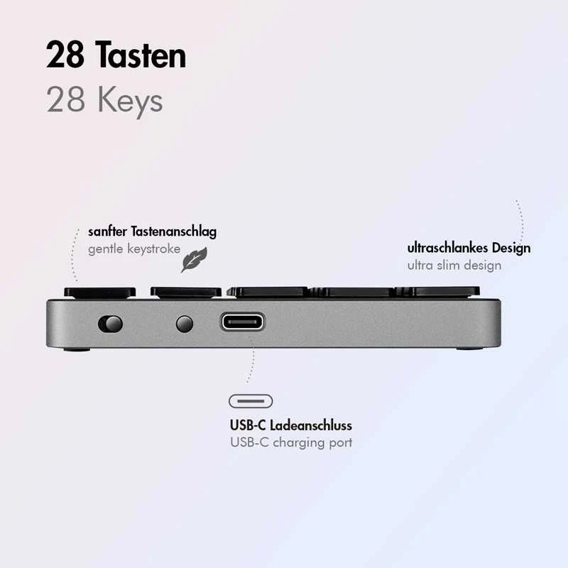 LogiLink Belaidė klaviatūra numeryczna, bt5.0