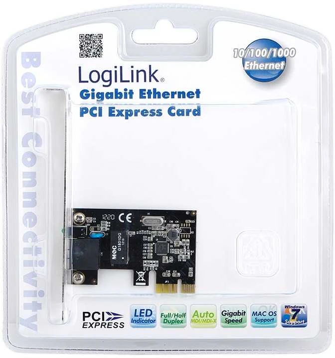 LogiLink Gigabit PCI Express tinklo plokštė