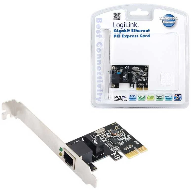 LogiLink Gigabit PCI Express tinklo plokštė