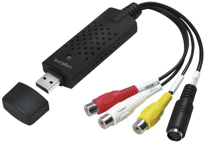 „Logilink“ | USB 2.0 A/V adapteriai, USB-A/M į 3x RCA + Mini-DIN 5/F, „Windows 11“ | VG0030A