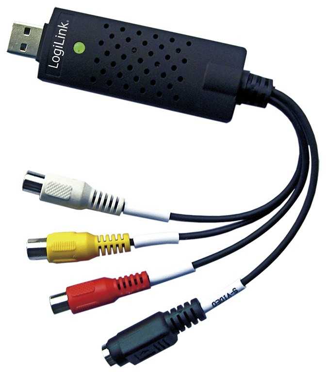 „Logilink“ | USB 2.0 A/V adapteriai, USB-A/M į 3x RCA + Mini-DIN 5/F, „Windows 11“ | VG0030A