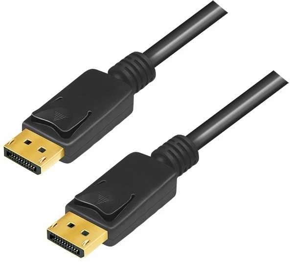 LogiLink Kabelis displayport 8k 60hz,4k/120hz 5m juoda