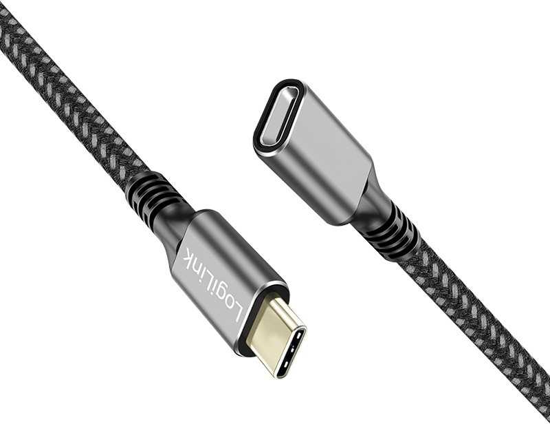 LogiLink USB3.2 Gen2 Type-C kabelis, PD, 1 m