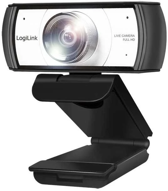 LOGILINK UA0377 HD USB internetinė kamera 120 laipsnių dvigubas mikrofonas