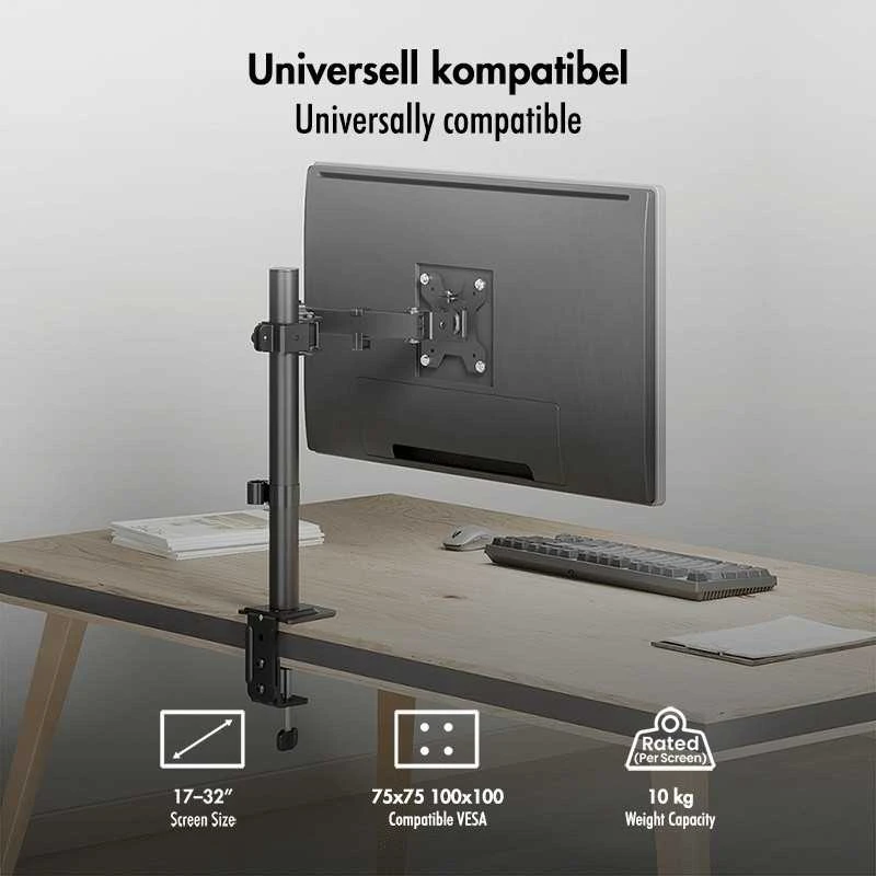 LogiLink Laikiklis do monitora 17 - 32', max 10kg., plieno