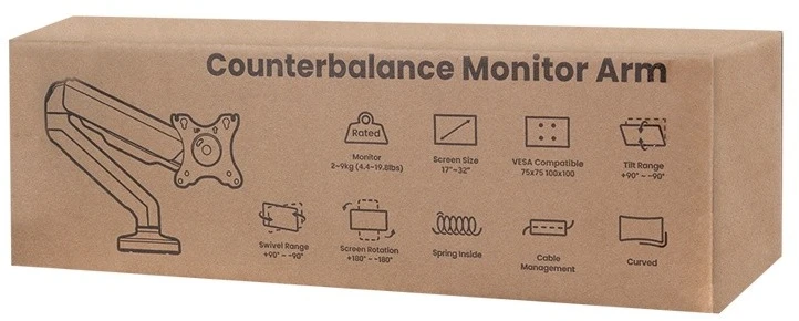 LogiLink Stovas ant stalo monitoriui 17'' - 32'' (BP0176)