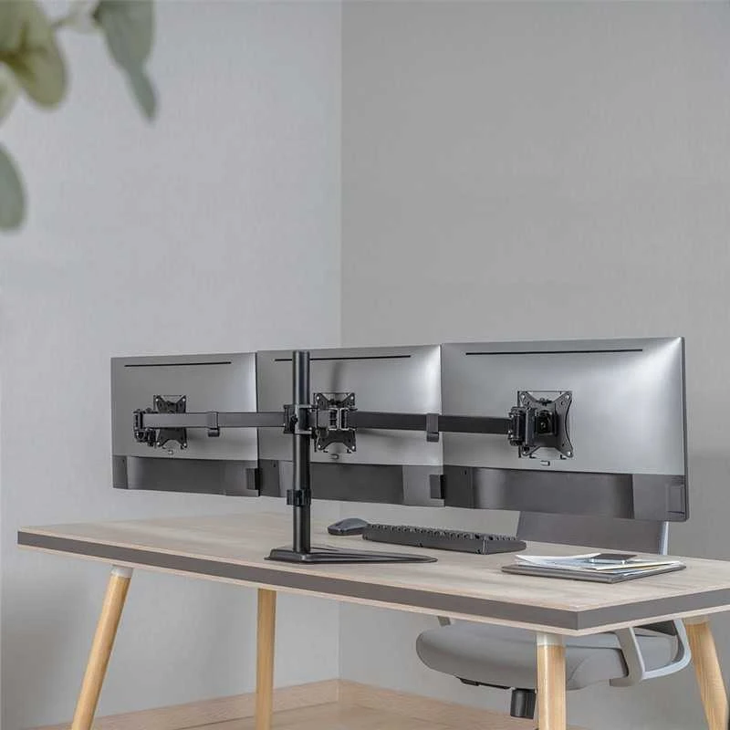 Laikiklis „LogiLink“ stalinis stovas 3 monitoriams, 17–27 colių (BP0174)