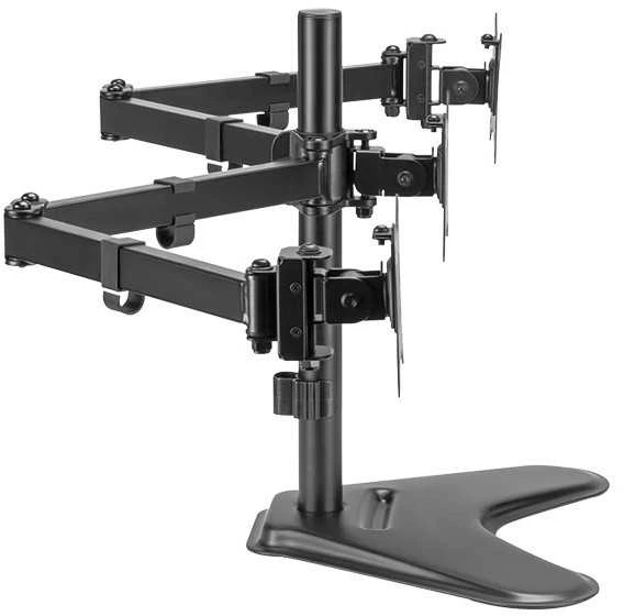 Laikiklis „LogiLink“ stalinis stovas 3 monitoriams, 17–27 colių (BP0174)