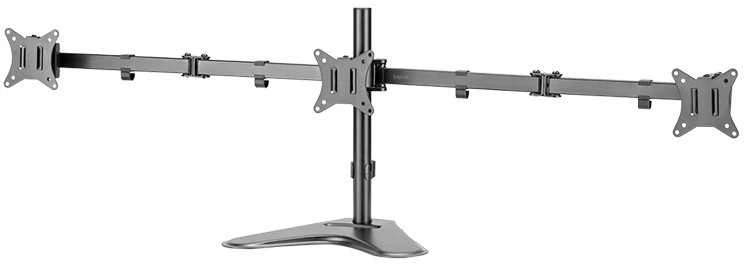 Laikiklis „LogiLink“ stalinis stovas 3 monitoriams, 17–27 colių (BP0174)