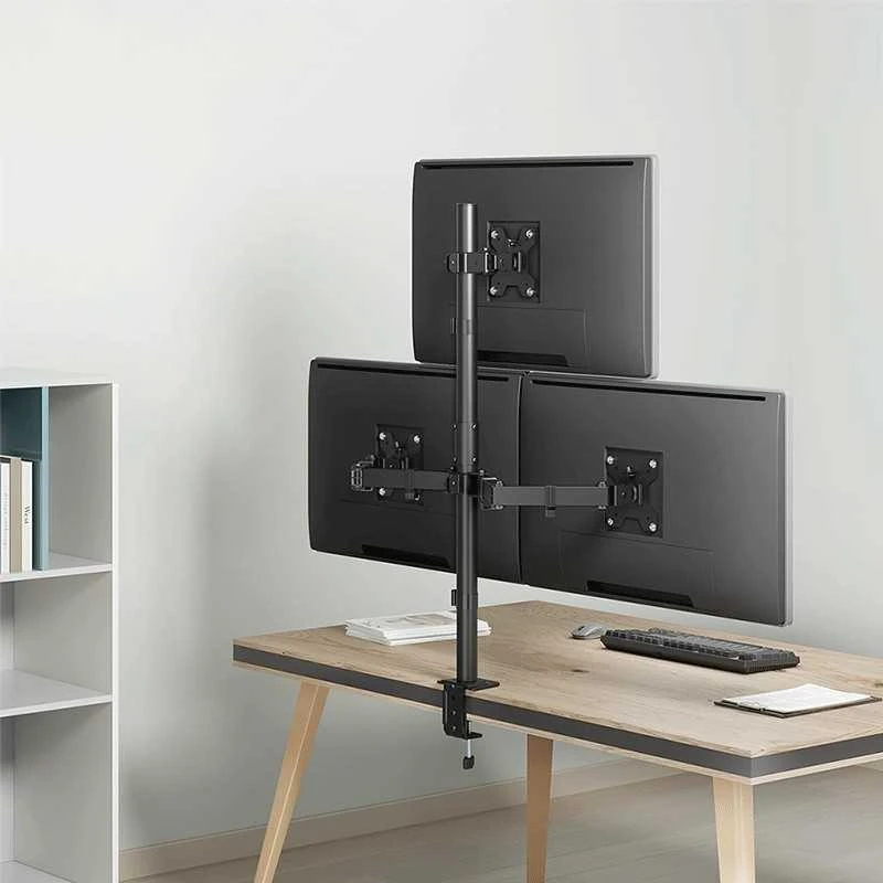 LogiLink Monitoriaus laikiklis trigubas 17-32 376 mm juodas
